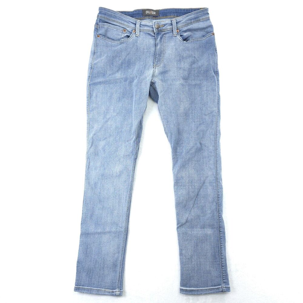 DU/ER L2X Relaxed Taper Denim Jeans Men’s 33x32 Blue